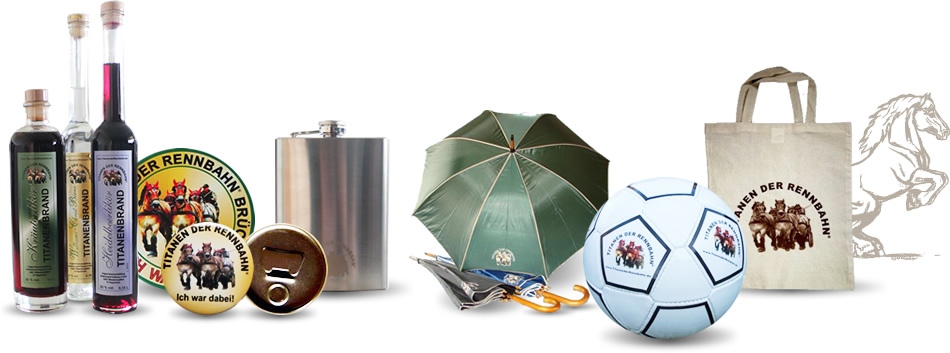Titianen der Rennbahn - Online Shop - Fanartikel